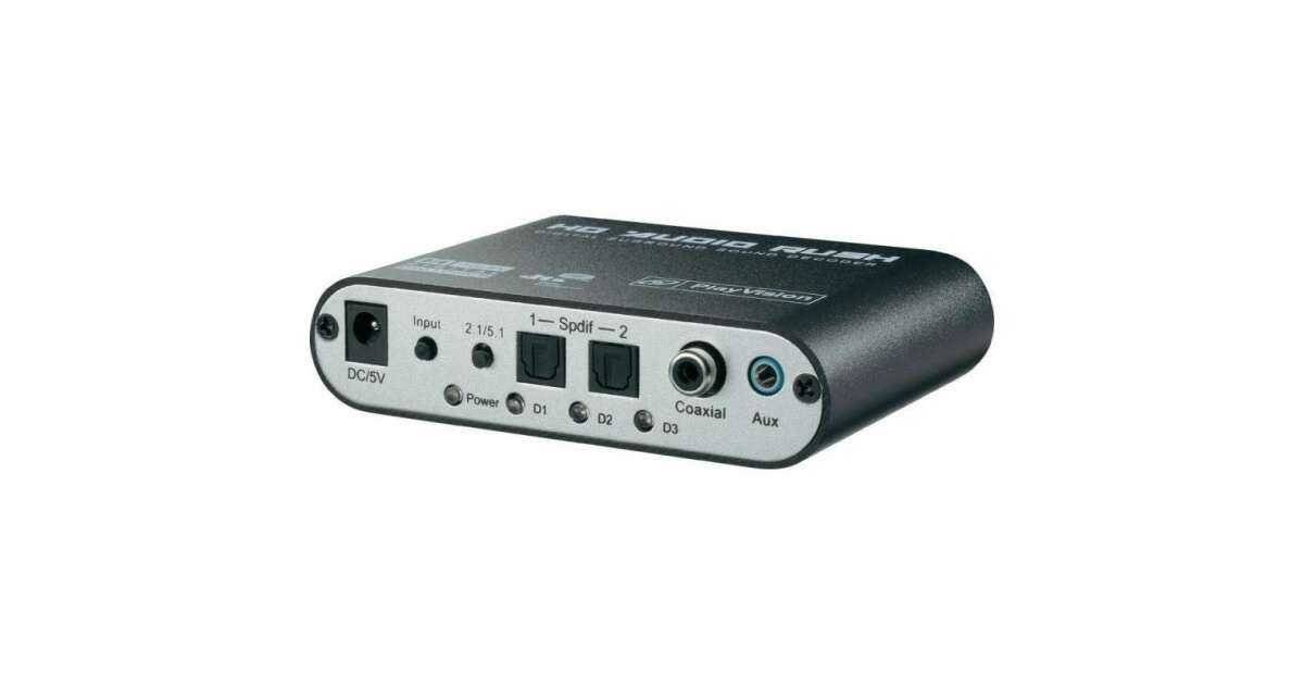5.1 Audio Konverter - DAC - DTS, Dolby | Pepita.hu