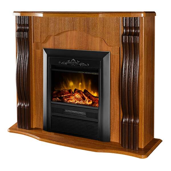 Elektrischer Kamin White & Cristina Classic, Art Flame, 883x950x300 mm, 2000 W, 2 Eichenstufen, 5 Eichenstufen, Timer