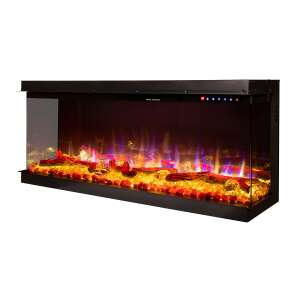 Haiti 40 Einbau-3D-Elektrokamin, Art Flame, 533x1035x332 mm, 1500W, mehr als 100 Farbkombinationen, Thermostat, Brennholz und Kristalle 46866150