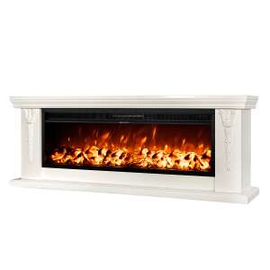 Elektrischer Kamin Pandora & Tanzania, Art Flame, 600x1700x270 mm, 1500W, 2 Heizleistungen, 5 Flammenintensitätsmodi, Timer 46867323