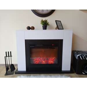 Elektrischer Kamin Brooklyn & Lorance Color, Art Flame, 855x1150x270 mm, 1500 W, 3 Flammenfarben, 2 Heizleistungen, 5 Stufen intensiver Flammen 46867368