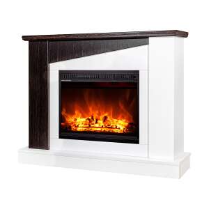 Elektrischer Kamin Gaspar & Lorance Color, Art Flame, 900x1150x270 mm, 1500 W, 3 Flammenfarben, 2 Heizleistungen, 5 Stufen intensiver Flammen 46867386