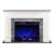 Art Flame Frida Electric Fireplace, 780*1150*270, 1500 W, Coloured Flames, Remote Control 46867572