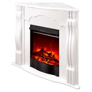 Art Flame Clasic & Corsica Electric Corner Fireplace 46867677