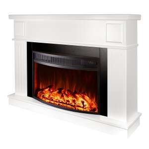 Elektrischer Kamin Marina XL & Elbrus, Art Flame, 950x1450x300 mm,2x310 mm, 1950W, Knistereffekt des Brennholzes, 5 Flammenintensitätsmodi, Timer 46867806