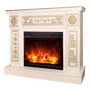 Elektrischer Kamin Latifa & Lorance Color, Art Flame, 870x1100x300 mm, 1500 W, 3 Flammenfarben, 2 Heizleistungen, 5 Stufen intensiver Flammen 46867819