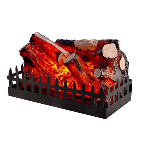 LOAN Art Flame electric fireplace with realistic flame effect, 259*476*218 mm