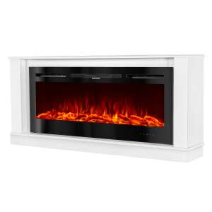 Elektrischer Kamin Bernard & Hermes, Art Flame, 725x1580x300 mm, 1500W, 3 Flammenfarben, 5 Flammenintensitätsmodi, Brennholz und Kristalle 46868741