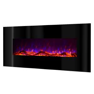 Elektrischer Wandkamin Madrid black, Art Flame, 550x1280x140 mm, 1500W, 3 Flammenfarben, 5 Flammenintensitätsmodi, 2 Heizleistungen 46868907