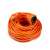 Orange 30 meter extension cord with CEE 7/7 plug and CEE 7/4 socket