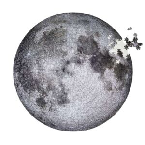 Hold Fénykép 1000 Darabos Kirakó - Hold Mintás - Puzzle