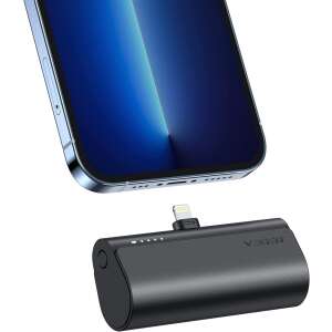 VEGER V0556P 5000mAh Power Bank with Built-in Lightning Connector for Apple Products - External Battery & Power Bank