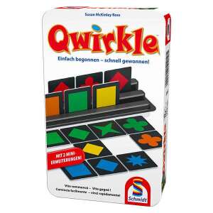 Qwirkle Mini Társasjáték - Fémdoboz - 2-4 Játékos