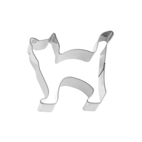 BISCUIT rozsdamentes acél cica süteménykivágó