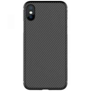 Nillkin Szintetikus Szálas Hátlap iPhone X/XS - Grafit - Nillkin
