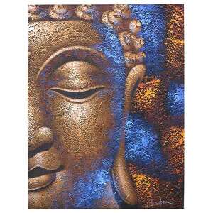 Buddha Festmény (kézi festés) - Réz Arc 46899887 