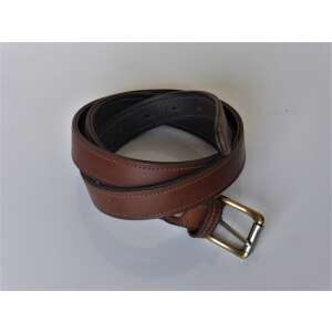 HB 1717 barna bőr lovagló öv csattal - Női öv