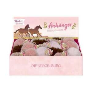 HB - Lovas Pompom Kulcstartó - 12 db