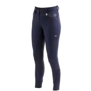 Premier Equine Bijou női lovaglónadrág teljes gél üléssel, ferde nézet - Lovaglónadrág