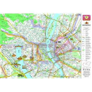 Budapest város térképe, részletes útmutató a városhoz - Irodai kiegészítő