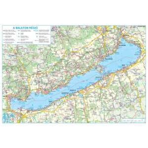 A Balaton régió térkép 98346399 - Prezentációs eszköz