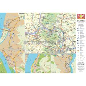 Dunakanyar térkép, Danube Bend map - Irodai kiegészítő