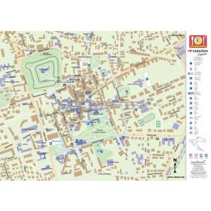 Varazdin város térképe - Irodai kiegészítő