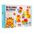 Building blocks set, 68 pieces, colorful, plastic, for kids, includes animals, giraffe, tiger, turtle, lion, parrot, elephant, butterfly, ostrich, educational toy, developmental toy