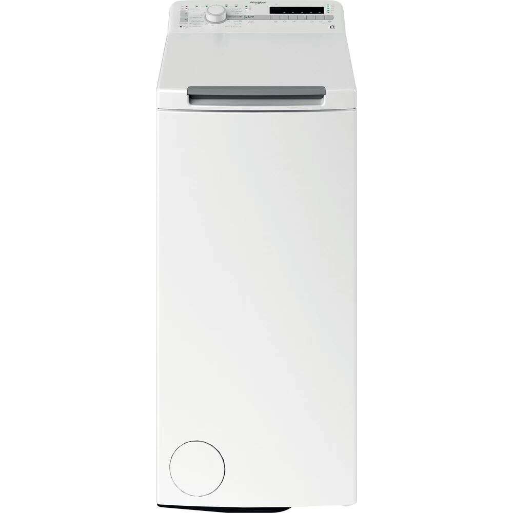 Whirlpool TDLR 6240SS EU/N Felültöltős mosógép, 6 kg, 1200 ford./perc, 12 program, FreshCare, C energiaosztály