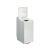 Angled view of Whirlpool TDLR 6240SS EU/N top load washing machine with open lid