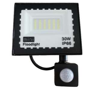 30 W-os LED reflektor mozgásérzékelővel - MS-690 46918292 Reflektorok és munkalámpák