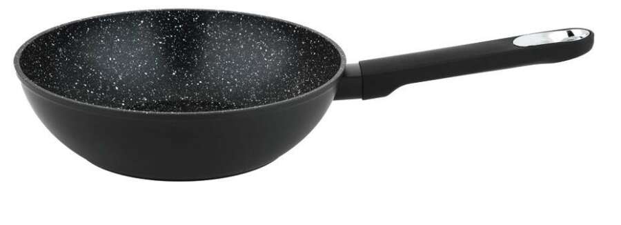 Carl Schmidt Sohn Koch Systeme Marburg+ Wok Pan with Non-Stick Marble Coating 24x7 cm