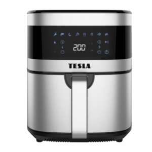 Tesla AirCook Q60 Multifunkčná digitálna teplovzdušná rúra 1500W #čierno-strieborná