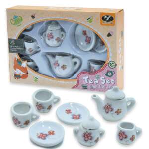 Teás készlet gyerekeknek, 2 csészével, pillangó mintával 71507863 Szerepjátékok