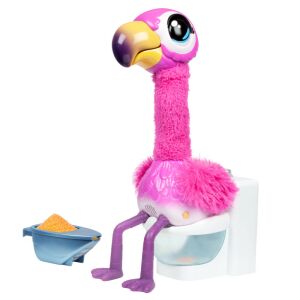 Little Live Pets Gotta Go Flamingo interactive toy with food scoop - Interactive Kids' Toy