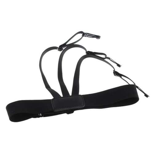 Fekete ingtartó, ingrögzítő, ingpánt, inget a nadrágban tartja, férfi divat kiegészítő