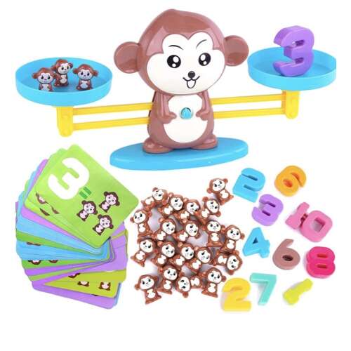 Digitális Oktatási Játékok Majom Mérleg