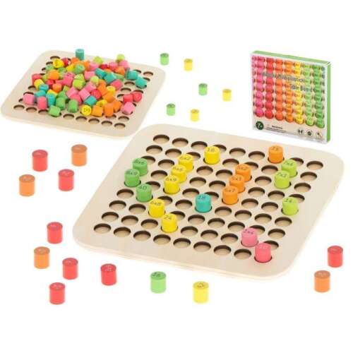 Fa Szorzótábla Játék - 81 db Hengerrel