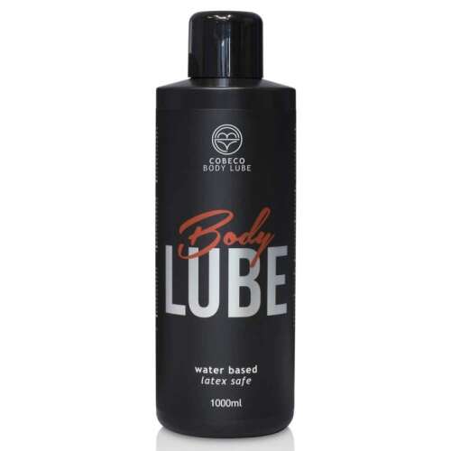 Cobec Body Lube 1000ml Wasserbasiertes Latex-sicheres Gleitmittel