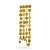 Karácsonyi Girland - Hópehely 270cm #arany 46938306