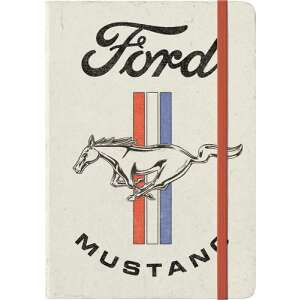 Ford Mustang notebook with the iconic horse and stripes logo - Office paper product
