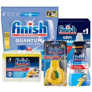 Finish Quantum All in 1 Starter Pack, 120 Kapseln 138967145 - Geschirrspülen