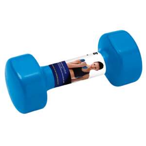 Гири Body Sculpture 2 kg светло сини неопренови - Обучение вкъщи