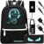 Kruzzel 19L Reflective Backpack with accessories