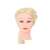 Блондинка манекен глава с дълга коса, идеална за практикуване на плитки и прически