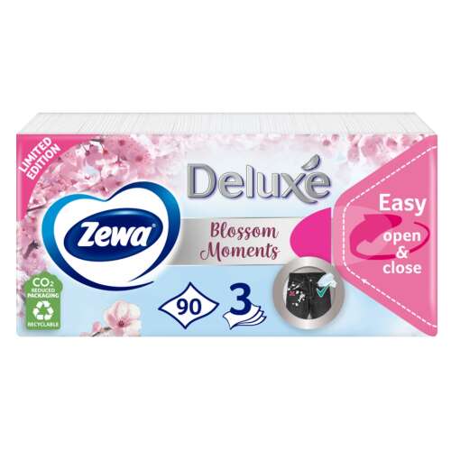 Zewa Deluxe 3 Ply papierové vreckovky - limitovaná edícia 90ks