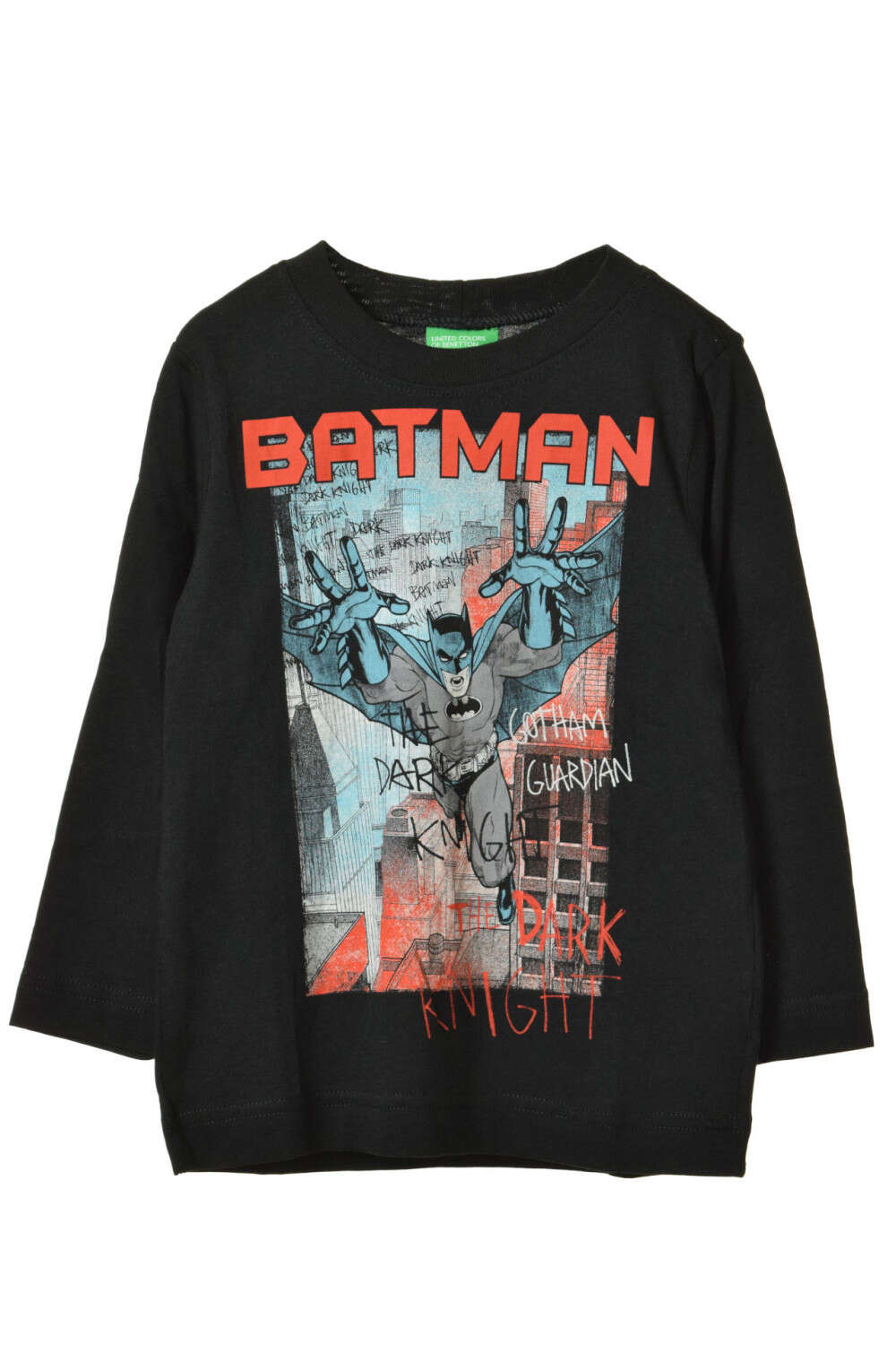 Benetton fekete, Batman mintás fiú póló – 90 cm