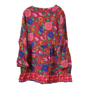 Rosalita red, floral girl dress – 104 cm 126996851 - Girls' Dress