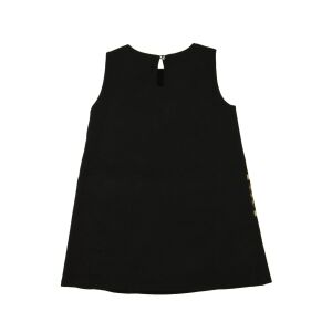 Rosalita black, gold glitter, sleeveless girls dress – 104 cm 126757116 - Girls' Dress