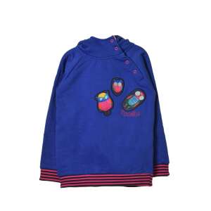 Rosalita kék, baglyos lány pulóver – 104 cm 46980517 Gyerek pulóverek, kardigánok